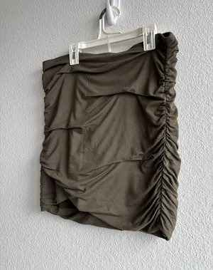 Free People Green Strapless Top thumbnail 2