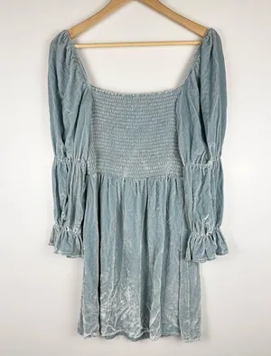Reformation Albi Velvet Mini Dress thumbnail 3