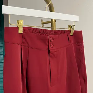 Halara NWT Flex™ High Waisted Zipper Pocket Shirred Straight Leg Work Pant - M thumbnail 6