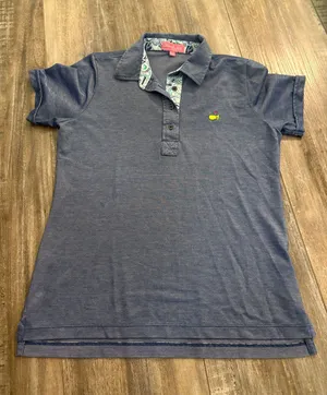 Magnolia Lane Blur Masters Polo medium Blue thumbnail 1