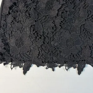 American Eagle Outfitters Black Lace Front‎ Mini Skirt Womens Size 0 thumbnail 2
