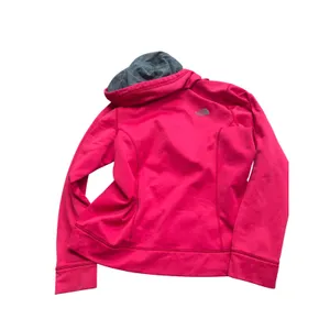 The North Face Womens Pink Graphic Logo Pullover Hoodie‎ Sweatshirt Size Large thumbnail 2