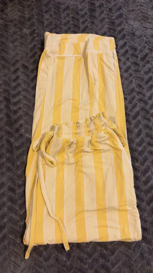 White/yellow pajama set  thumbnail 3