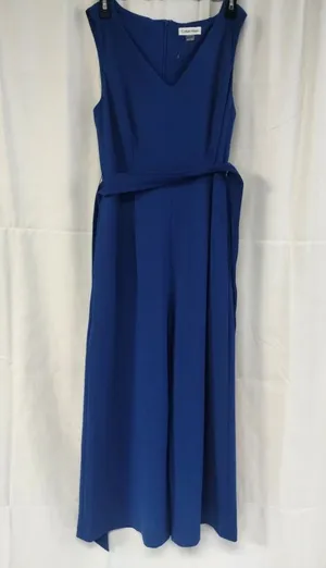 Calvin Klein Women's Blue Pants/Jumpsuit Size 4 SKU 3606 thumbnail 1