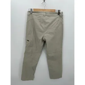 Eddie Bauer Pants Women‎ 8 Tan Khaki Nylon Blend Outdoors Hiking Lightweight thumbnail 2
