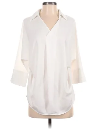 Sleeve Blouse White Size XS thumbnail 1