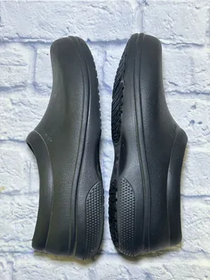 Crocs On The Clock Work Slip On Size Men 7 W 9 Shoes Black Comfort Clogs 205073 thumbnail 10