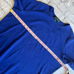 Ralph Lauren Royal Blue Long Sleeve Knit T-Shirt Shirt Top 1X thumbnail 9