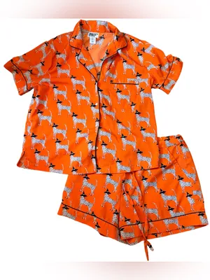 🎃🐆 Bouffants & Broken Hearts Halloween PJ Set — Size Small thumbnail 9