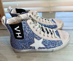 Vintage Havana High-Top Sneakers Sparkle thumbnail 1