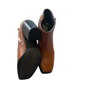 NEW FRANCO SARTO Vivica Bootie Color: Tan Synthetic SZ-8 thumbnail 9