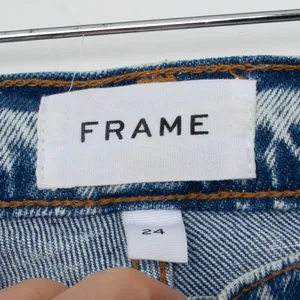 Frame Womens Le High Straight Denim Jeans Size 24 Lombard Wash High‎ Rise Staple thumbnail 4