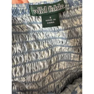 Wild fable blue blouse thumbnail 9