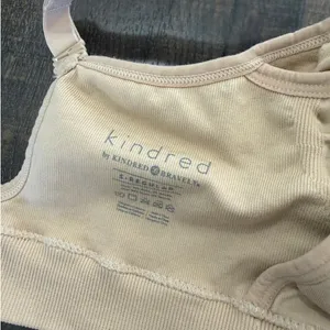 Kindred Bravely Nursing Bra Beige Seamless Maternity Wireless S thumbnail 6
