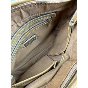 Rosetti Shoulder Bag White Tan Mint Green Vegan Leather Multi Pocket Purse thumbnail 3