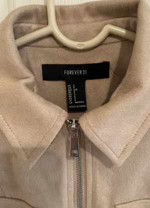 Forever 21 Faux Suede Jacket thumbnail 3