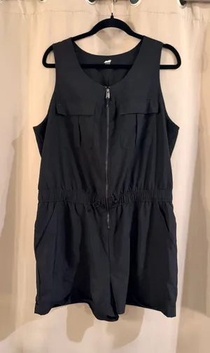Avia Black Activewear Romper thumbnail 1