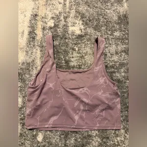 All In Motion Marble Patterned Purple Women's Tank thumbnail 3