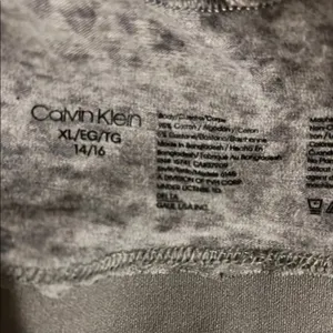 Calvin Klein Gray Leopard Print Bralette thumbnail 4