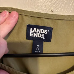 Lands' End Women’s Green Top Size S thumbnail 5
