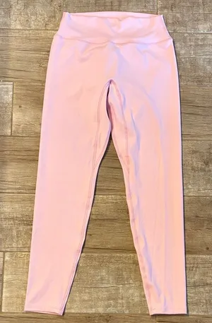 Women’s Pink Work Out Leggings Size M thumbnail 1
