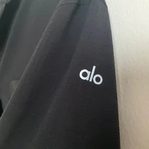 Alo Yoga Dreamscape Button Down Long Sleeve Black S thumbnail 3