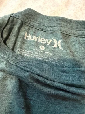 hurley mens blue tshirt  thumbnail 3