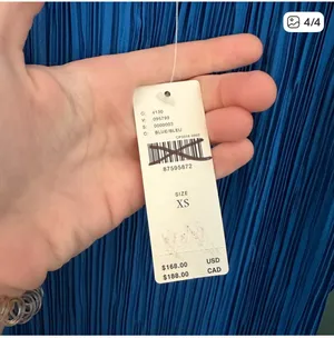 Blue Anthropologie Dress thumbnail 4
