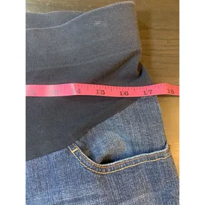 Oh Baby Motherhood‎ Maternity Denim Crop Jeans Medium Basic Everyday Minimalist thumbnail 7