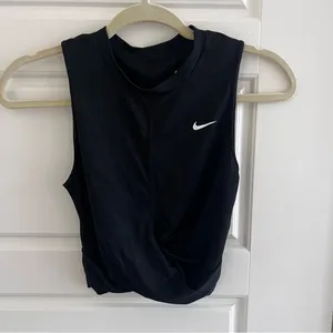 Nike Women's Black Muscle Tee thumbnail 6