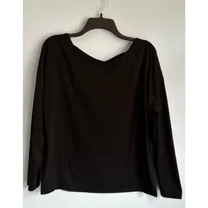 Ecowish Black Long Sleeve Top Women's Medium thumbnail 3