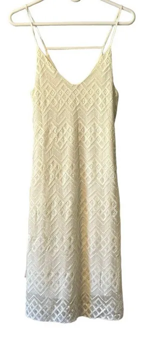 Emerald Sundae Cocktail Dress,‎ Size Small, Lacey White thumbnail 1