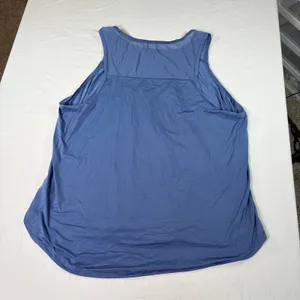 Offline by aerie womens purple tank. Size XL. Sheer upper back. athleisure thumbnail 3