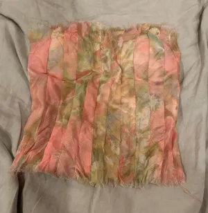 Summer rose strapless top Size M thumbnail 1
