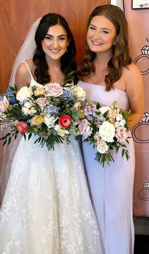 Dessy Bella Bridesmaids Moondance BB139 thumbnail 2