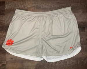 Nike Clemson Grey/Orange Shorts Size XL  thumbnail 1