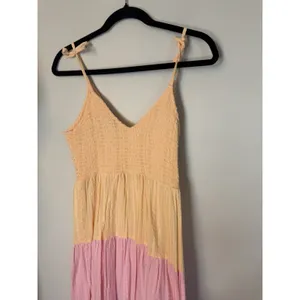 River Island River Island Shirred Midi Dress Sz Medium thumbnail 3