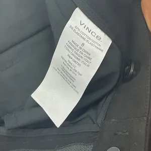 Vince Black Boot-Cut Dress Pants 647 thumbnail 5