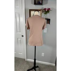 Universal Thread Beige Tan Short Sleeve Cotton Crew Neck T-Shirt XXL thumbnail 2