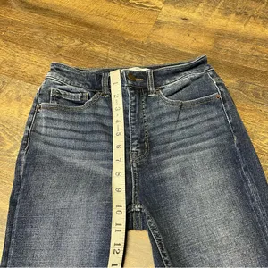 BKE Buckle Billie Slim Fit High Rise Ankle Skinny Jeans Womens 25x27 Distressed thumbnail 3