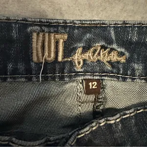 KUT from the Kloth Womens Boot Cut Denim Jeans size 12 Dark Wash KP643MA2 thumbnail 9