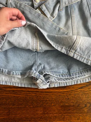 Shein Denim Skirt thumbnail 3