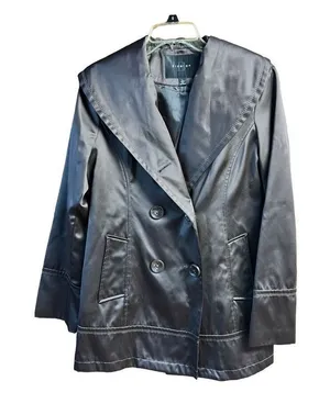 Braetan Womans Brown * Collared * Double Brested Jacket Sz L NWOT thumbnail 1