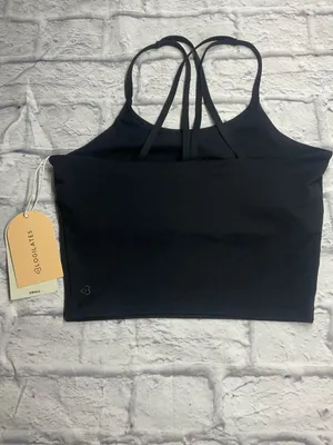 Blogilates Strappy Crop Tank, Black size S thumbnail 2