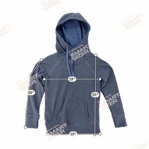 Marmot Women's Blue Crossover Cowl Neck Fleece Pullover Hoodie Sweatshirt Size M thumbnail 6