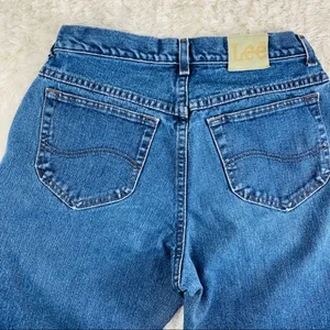 Vintage Lee Mom Hi Waist Jeans Sz 12 P 31” waist thumbnail 4