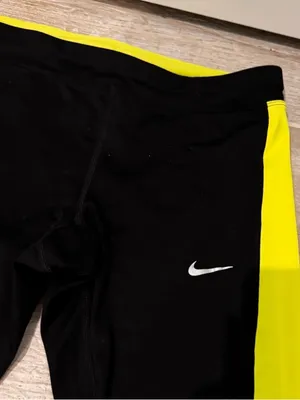 Black and Yellow Nike Capri Leggings thumbnail 3