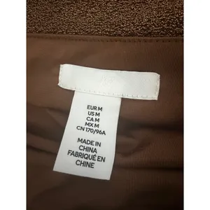 HM Womens Bronze‎ Metallic Jersey Slip Dress Square Neck Midi Brown Size M NWOT thumbnail 4