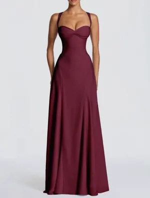 BABYBOO Irie Maxi Dress Cherry thumbnail 2