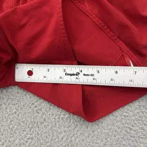 Lululemon Hotty Hot Shorts Low Rise 4" Dark Red Athletic Athleisure Women's 6 thumbnail 8